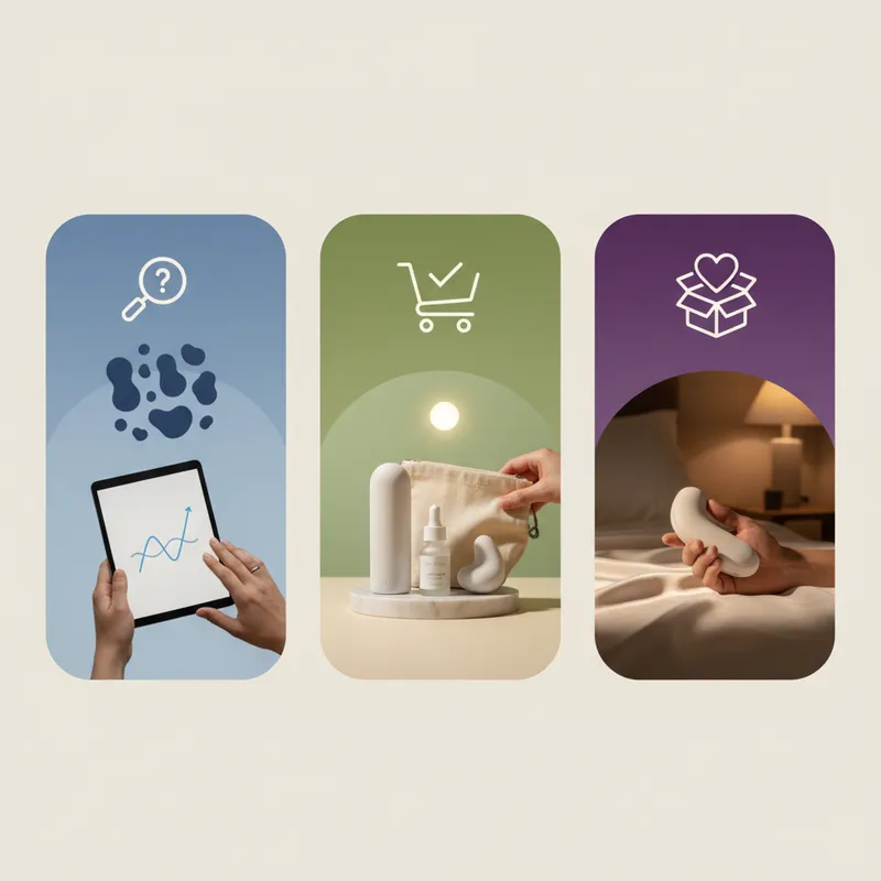 intimacy products for men infographic - How to Get Started with The Soame Co