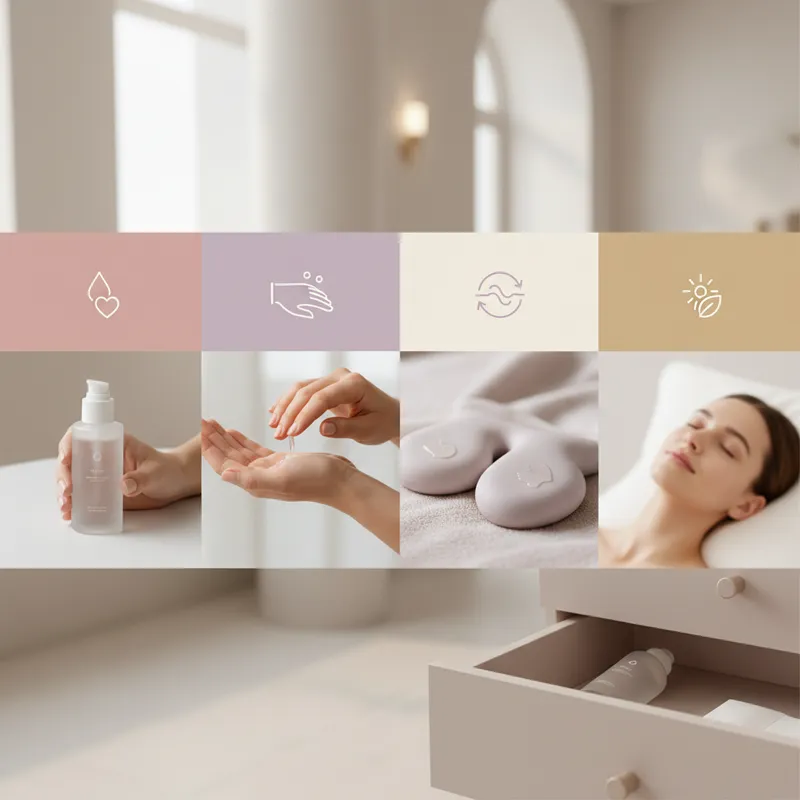 intimacy products for women infographic - StepbyStep Guide Using Lubricant Effectively