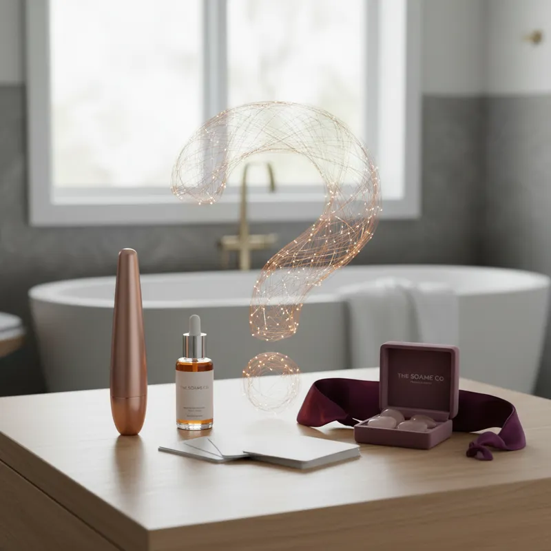 Frequently Asked Questions FAQ - intimacy products for women visual guide