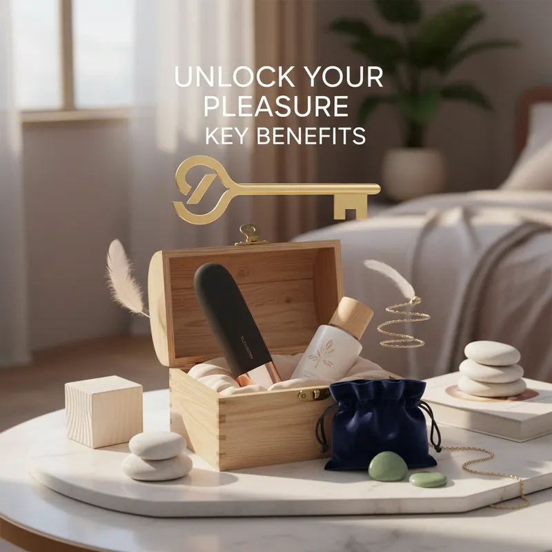 Unlock Your Pleasure Key Benefits of The Soft Hum Products - intimacy products visual guide