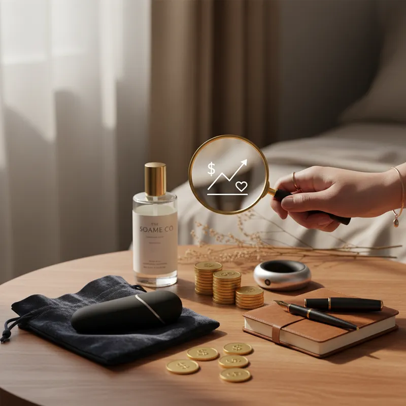 Pricing and Value Investing in Your Pleasure - intimacy products visual guide