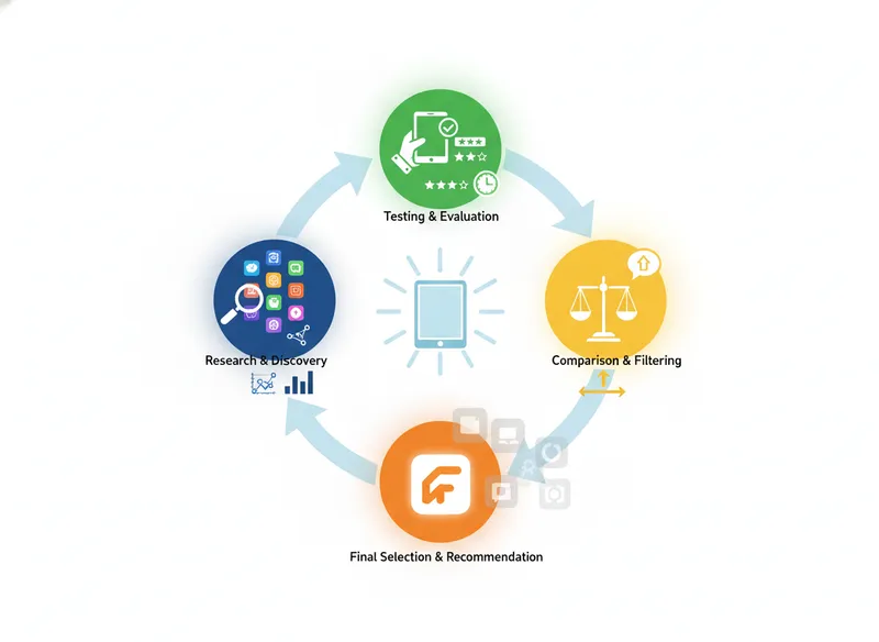 ipad best apps infographic - How We Chose the Best iPad Apps