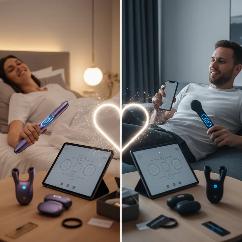 Welcome to the Future of LongDistance Intimacy - long distance app controlled toys visual guide
