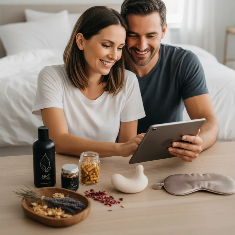 Hear From Our Satisfied Customers Real Experiences with NRT Wellness - natural sexual wellness products visual guide