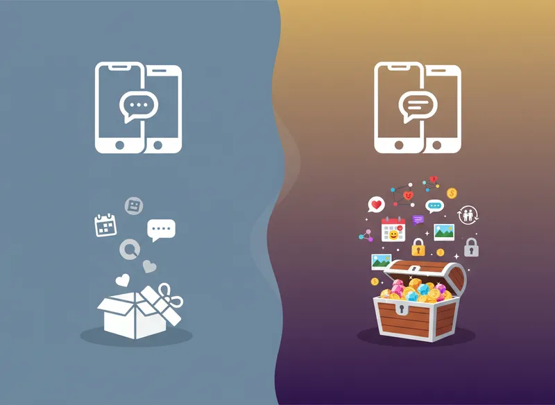 paired app free vs premium comparison chart