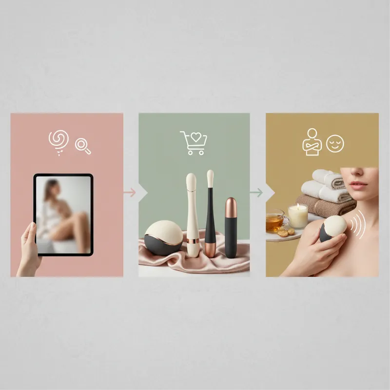 personal intimacy products infographic - How to Get Started with The Soft Hum