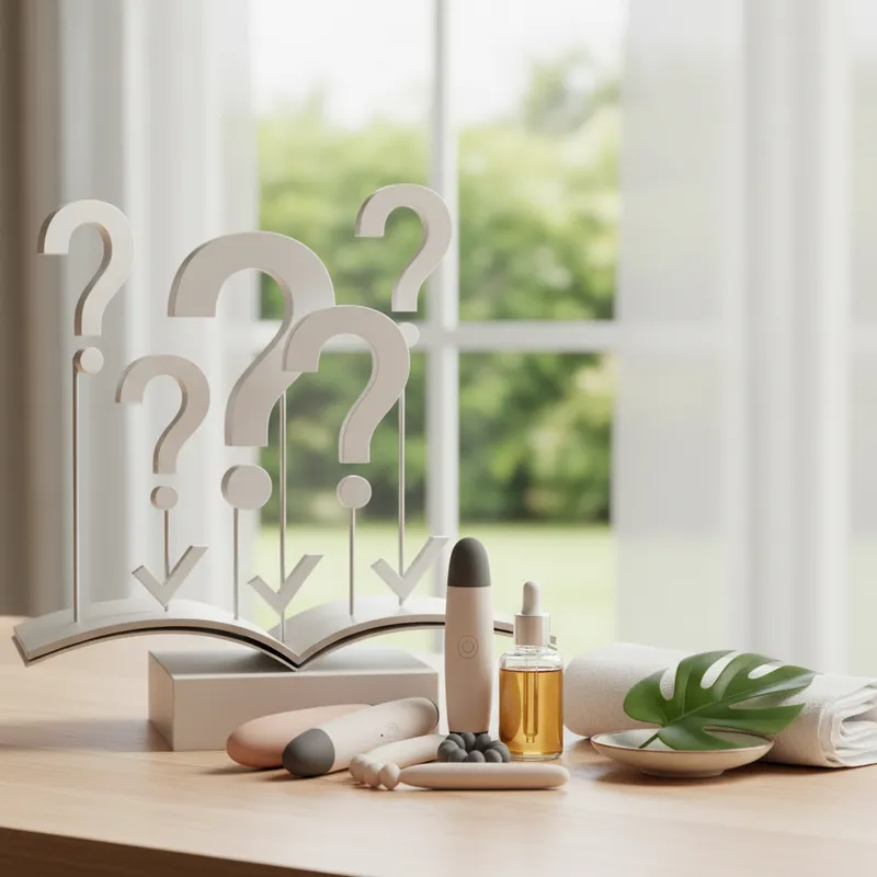 Frequently Asked Questions FAQ - personal intimacy products visual guide