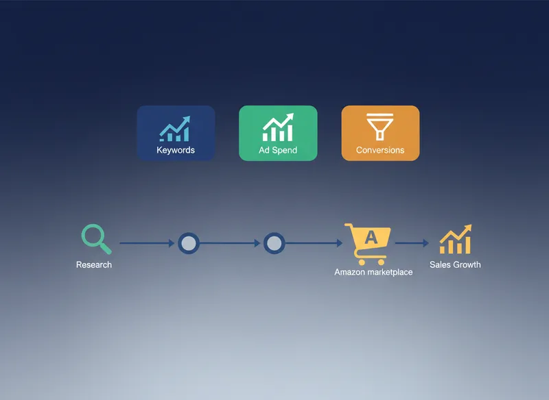 ppc campaign amazon infographic - Crafting Your Amazon PPC Campaign: A Step-by-Step Approach