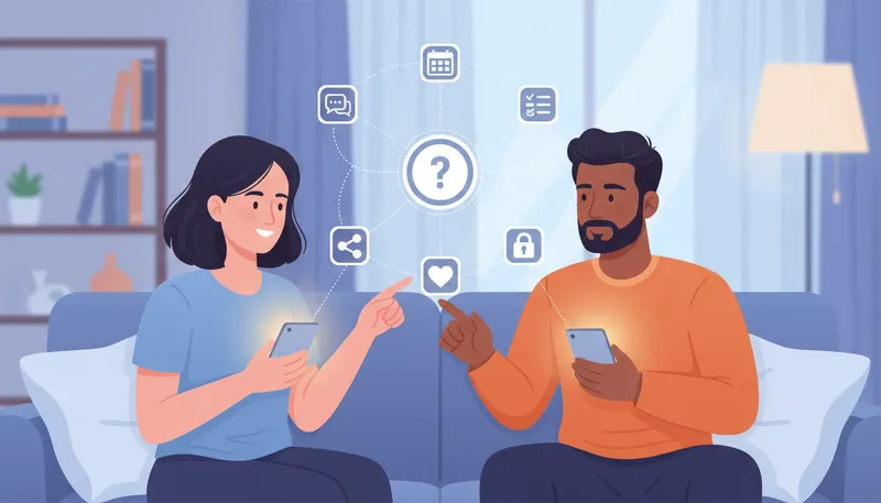 Exploring Other Promising Couple Communication Apps - private message app for couples visual guide