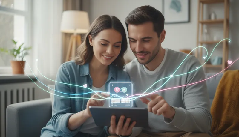 Enhancing Your Relationship with a Dedicated App - private message app for couples visual guide