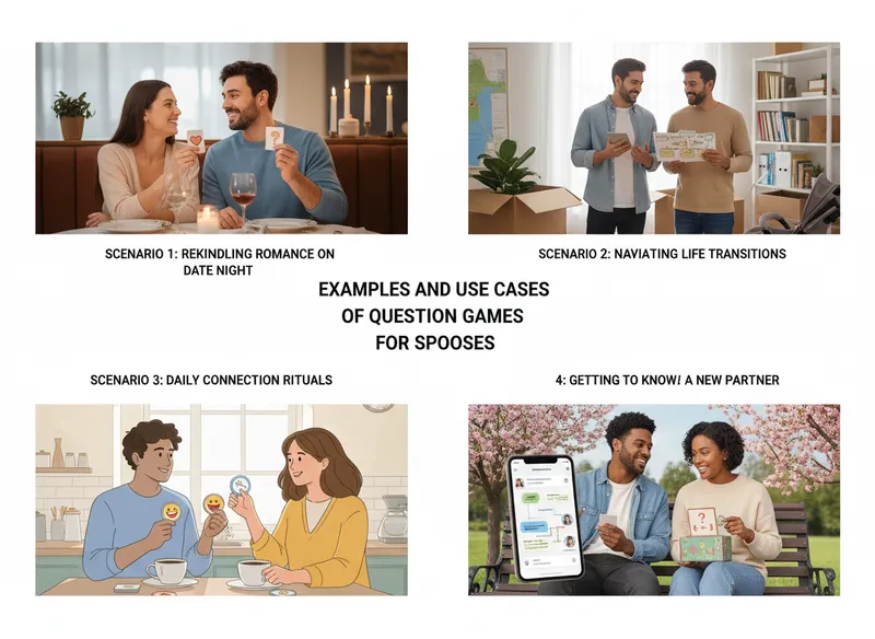 Examples and Use Cases of Question Games for Spouses - question game for spouses visual guide