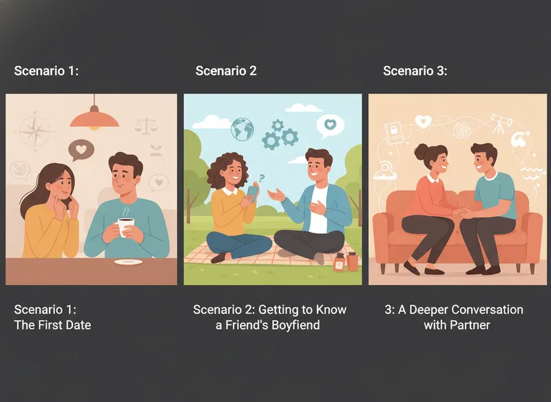 Examples of "Questions to Ask Guys You Like" in Action - question to ask guys you like visual guide