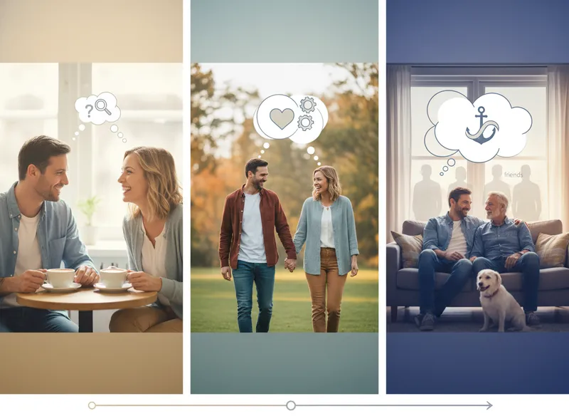 Questions for Every Stage: From First Dates to Long-Term Partners - question to ask when getting to know a guy visual guide