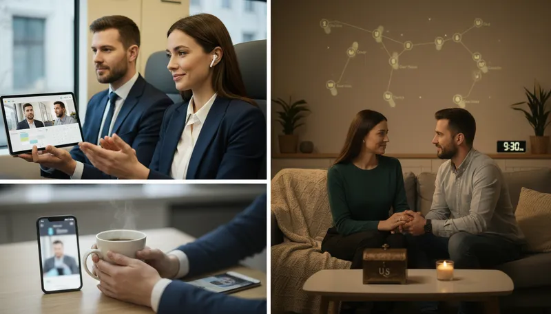 Integrating Deep Conversations into a Busy Life - question your boyfriend visual guide