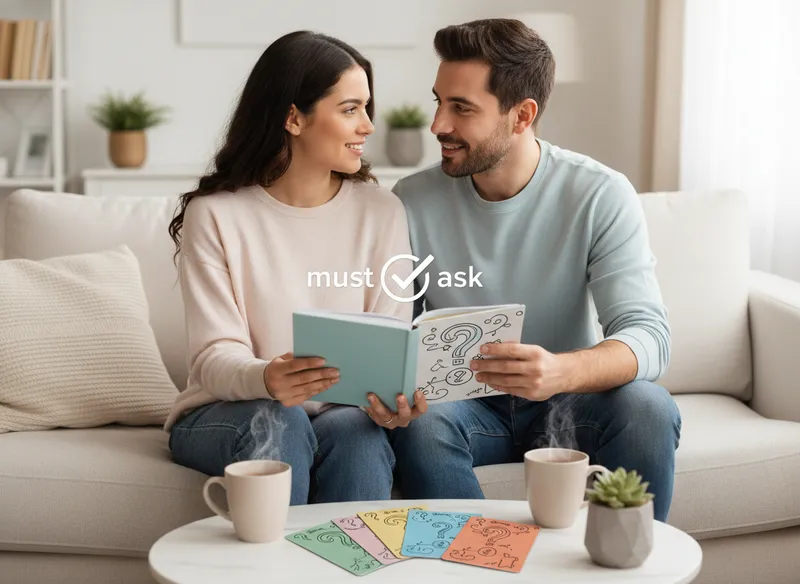 Specific Questions to Deepen Your Connection (The "Must-Ask" List) - questions you should know about your boyfriend visual guide