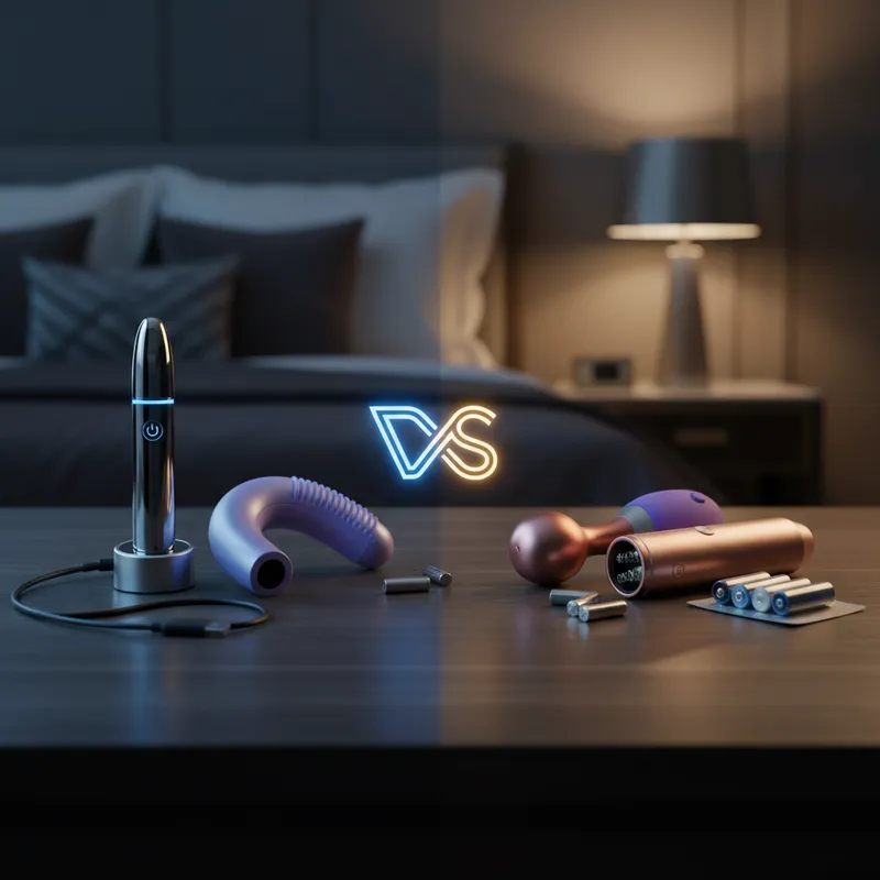 rechargeable vs battery toys - comprehensive guide illustration