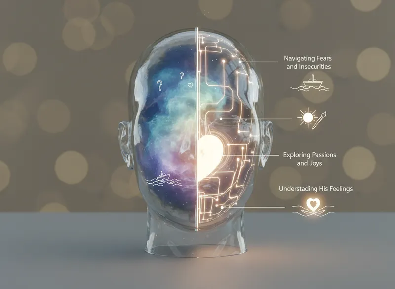 Exploring Emotions and Inner World - relationship questions to ask a man visual guide