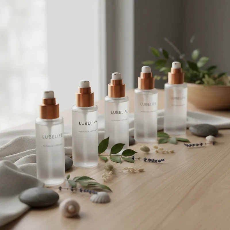5 LUBELIFE All Natural Lubricant - sexual wellness lubricant visual guide