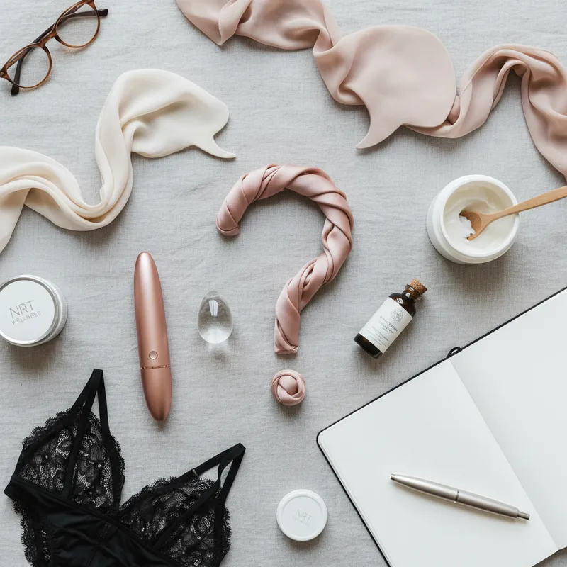 Frequently Asked Questions FAQ - sexual wellness products for women visual guide