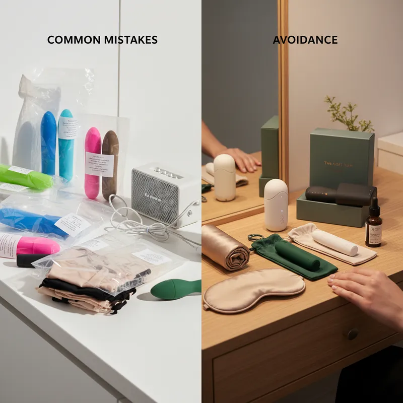Common Mistakes to Avoid in the Sexual Wellness Market - sexual wellness products market visual guide