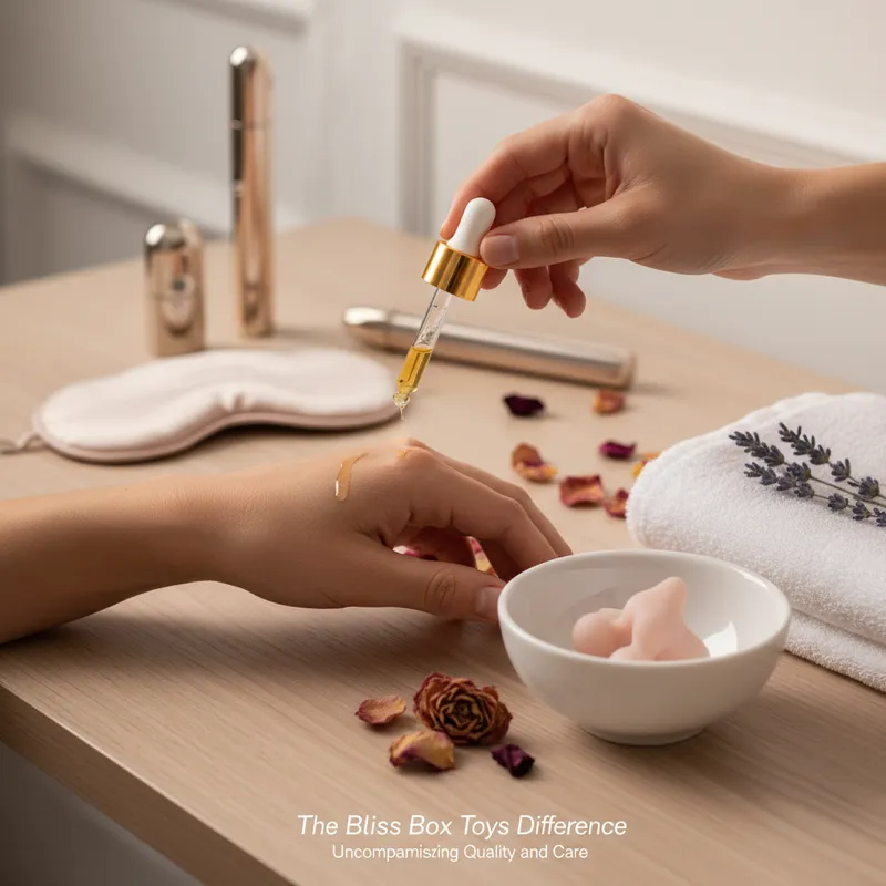 The Bliss Box Toys Difference Uncompromising Quality and Care - sexual wellness skincare visual guide