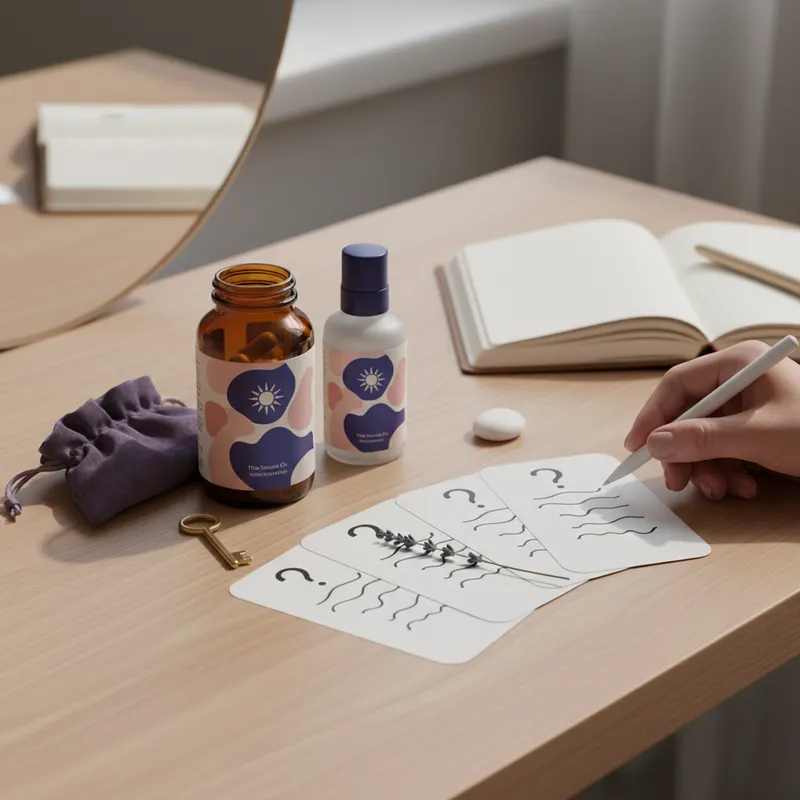 Frequently Asked Questions FAQ - sexual wellness vitamins visual guide