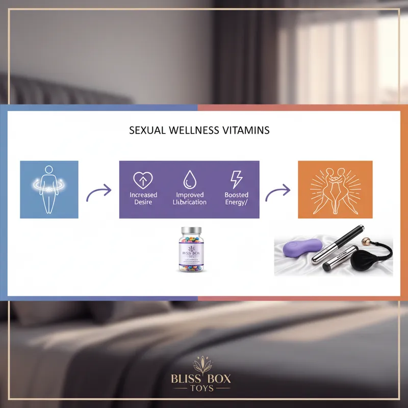 sexual wellness vitamins infographic - Take the Next Step Towards Enhanced Intimacy with Bliss Box Toys