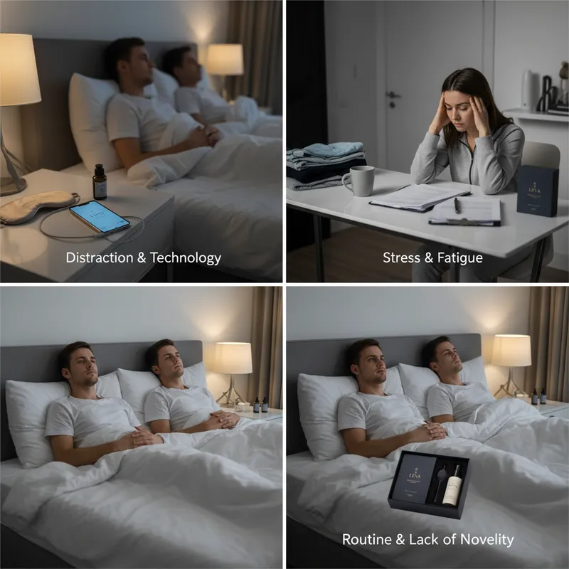 Common Reasons Couples Stop Prioritizing Foreplay - The Art of Foreplay: Reigniting Intimacy in Your Relationship visual guide