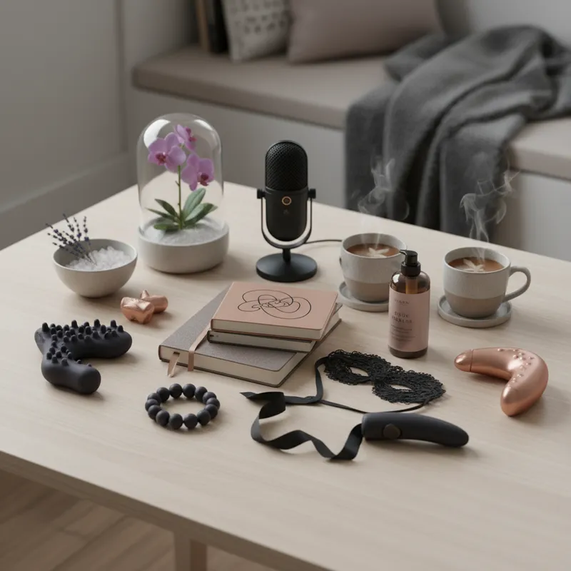 Key Topics Explored on the Podcast - the sexual wellness sessions podcast visual guide