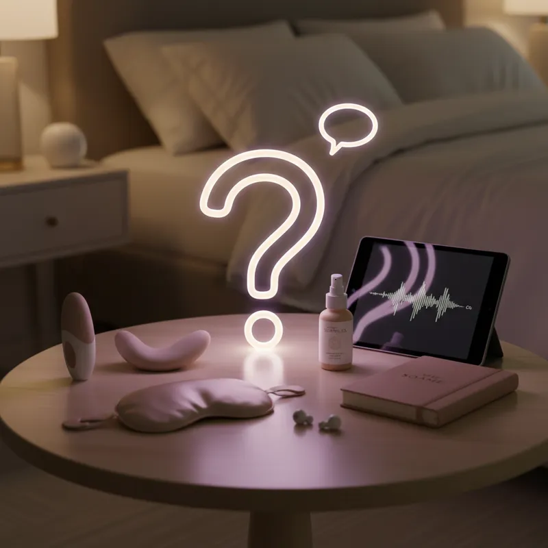 Frequently Asked Questions FAQ - the sexual wellness sessions podcast visual guide