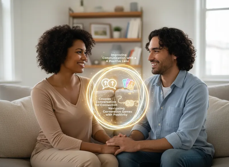 Positive Thinking in Relationships: Deepening Connection - think of positive thoughts visual guide