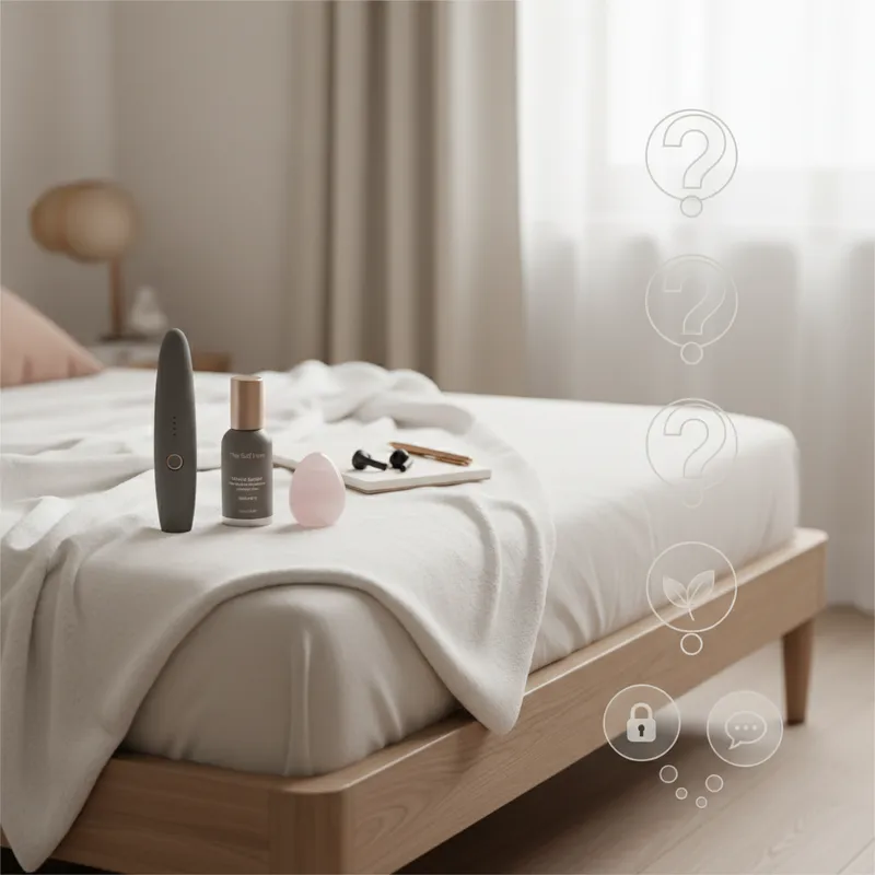 Frequently Asked Questions FAQ - ultimate intimacy products visual guide