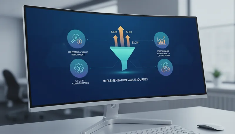 Implementing Maximize Conversion Value for Optimal Performance - which smart bidding strategy optimizes for value visual guide