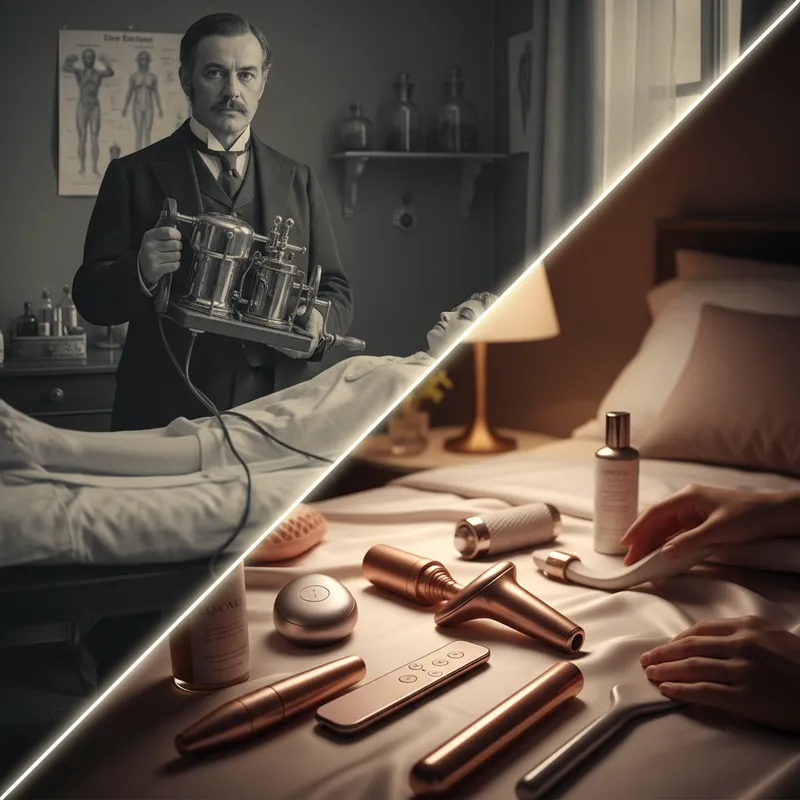 The Shift from Medical Tool to Sex Toy - why were vibrators originally invented visual guide
