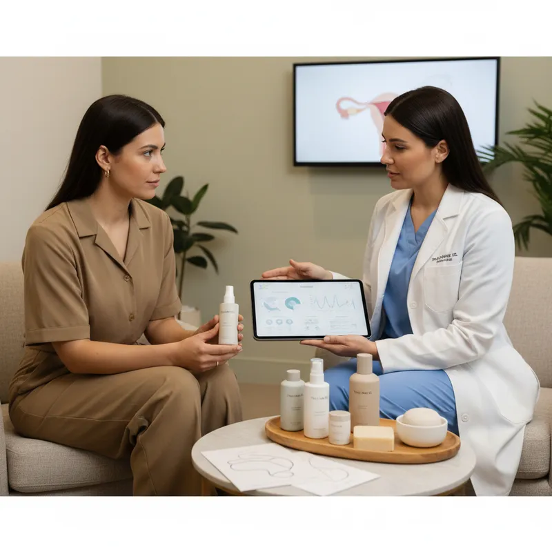 The Role of Healthcare Providers HCPs - women's sexual health and wellness visual guide